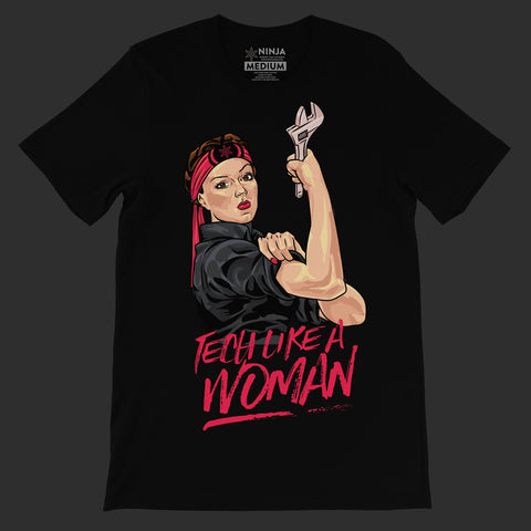 stageninjas - Tech Like a Woman Tee