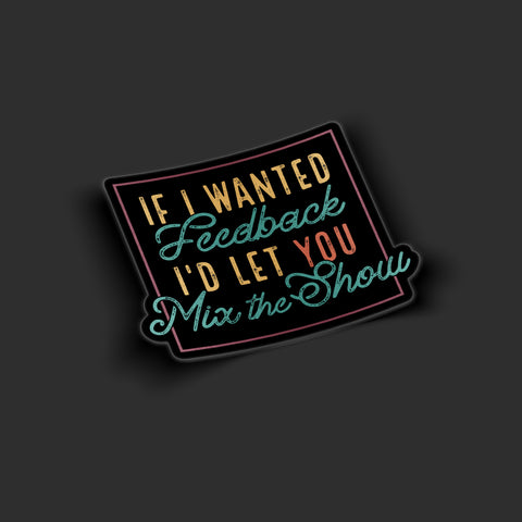 stageninjas - Feedback Sticker