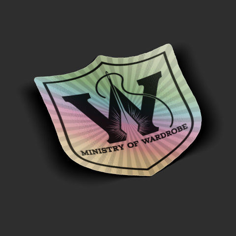 Ministry of Wardrobe Sticker
