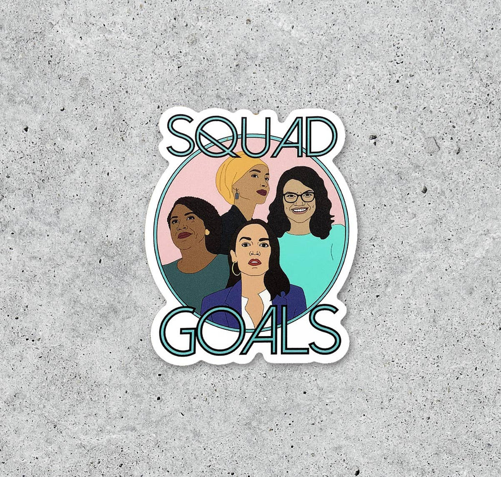 Squad Goals Sticker