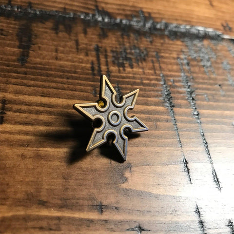 stageninjas - Die-Cut Ninja Star Pin