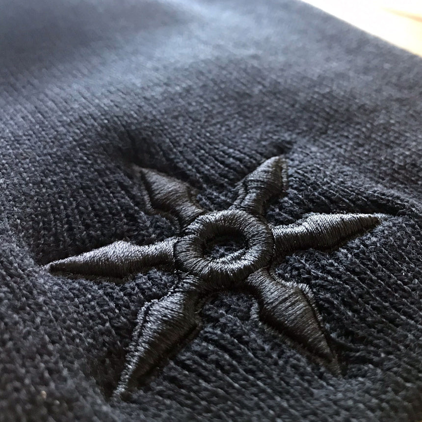 stageninjas - NINJA Embroidered Knit Beanie