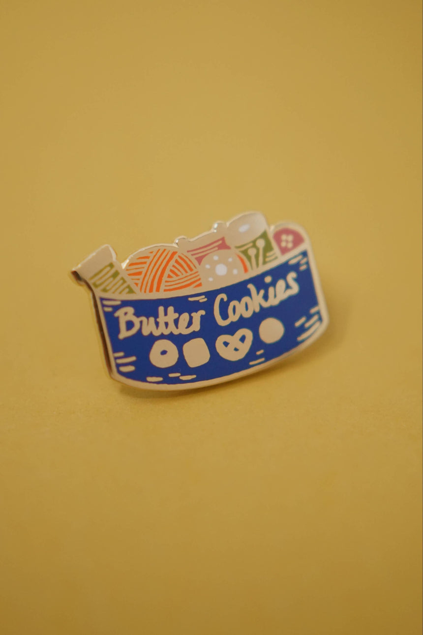 Butter Cookie Enamel Pin